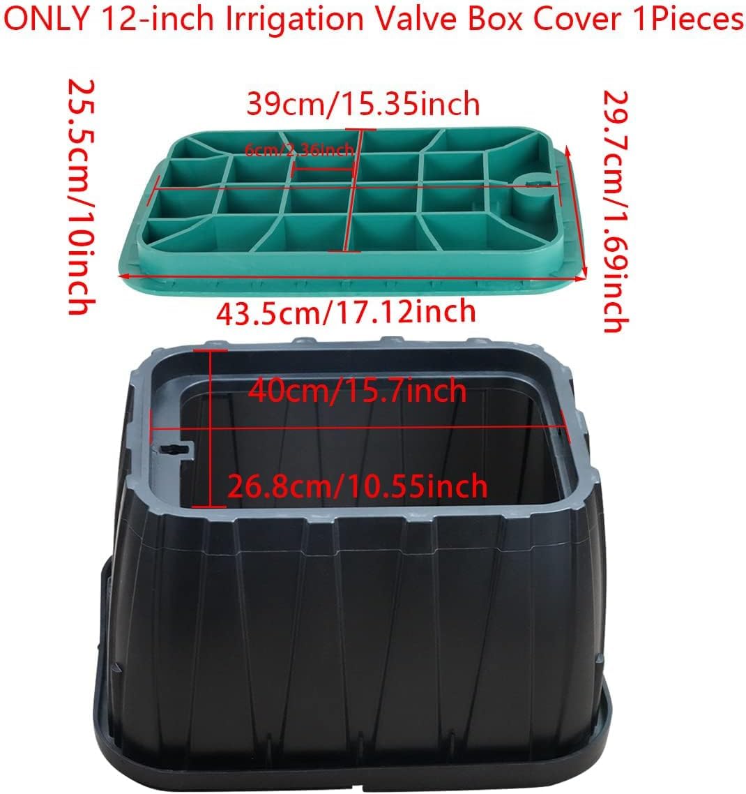 Cunguv cover in lawn setting demonstrating discreet protection of valves