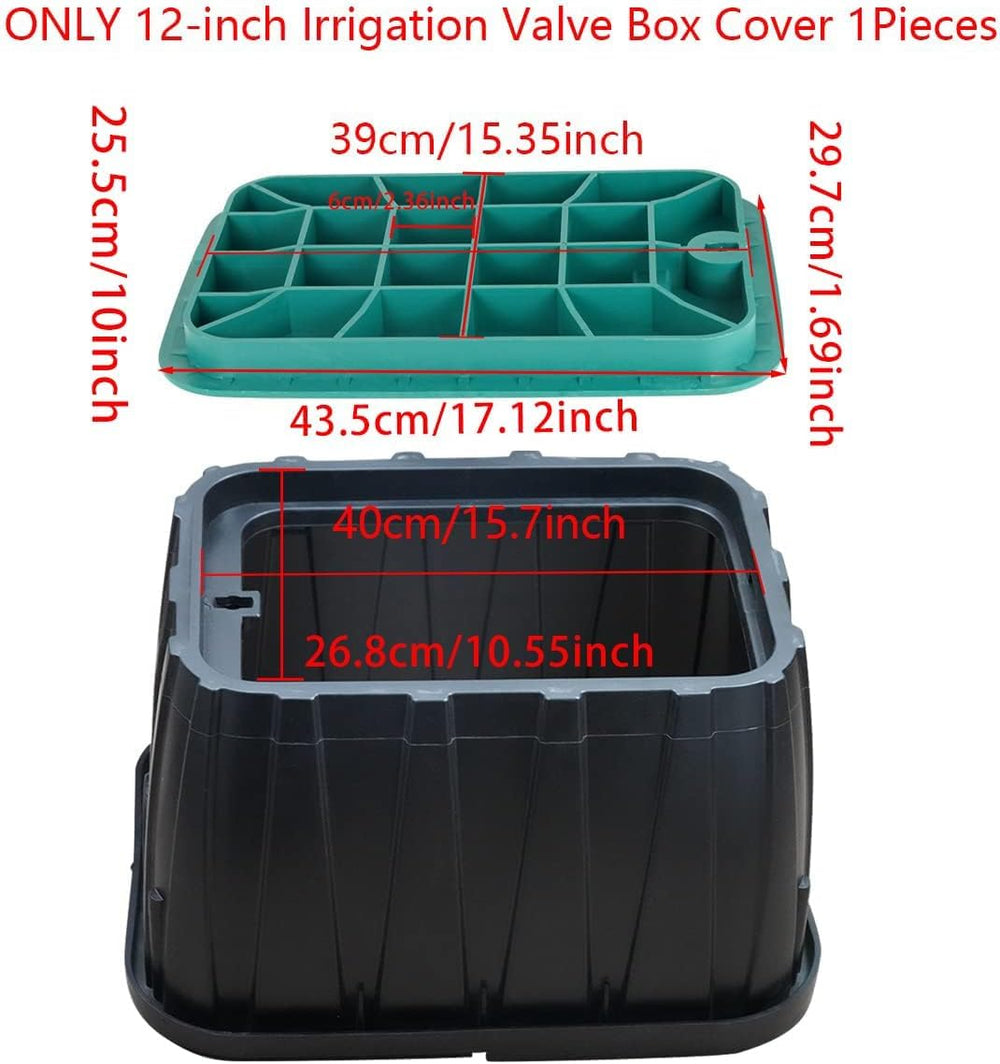 Cunguv cover in lawn setting demonstrating discreet protection of valves