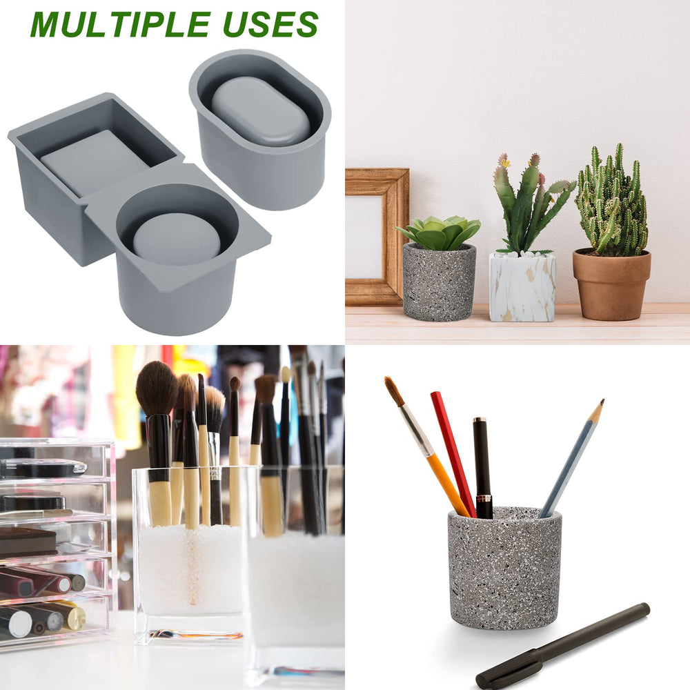 Cunhill molds rinsed and stacked after cleaning for effortless reuse and storage