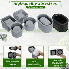 Cunhill plastic outer frame detail illustrating rigid support and shape stability