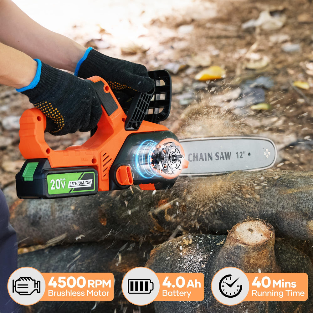 CURECURE side profile highlighting 12-inch bar and ergonomic handle for control