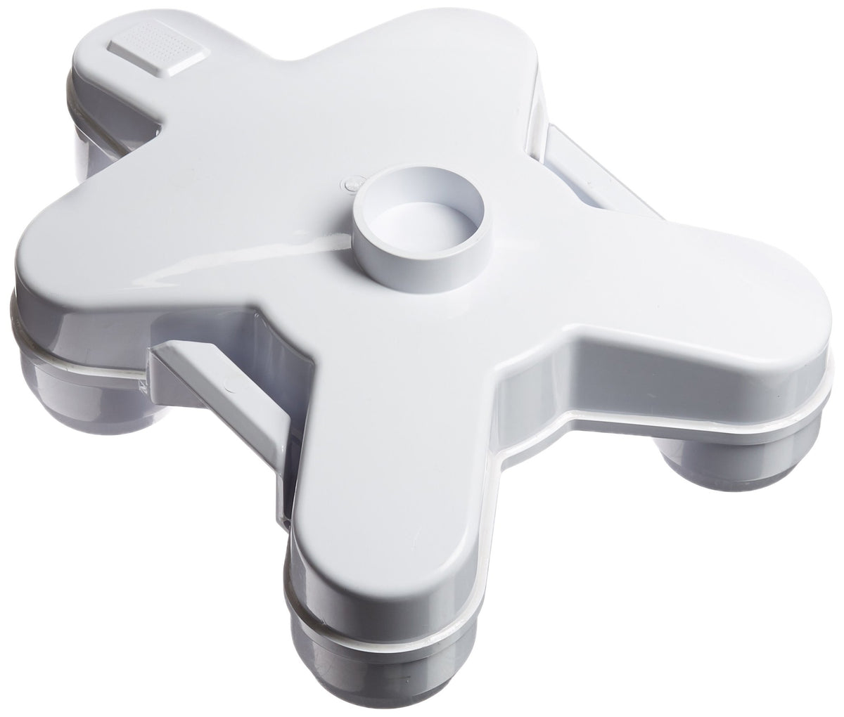 Custom Molded Products manifold front view showing exact fit and mounting points for quick replacement