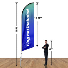CUSTOMTREND anodized aluminum mast close-up showing durable finish