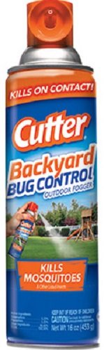 Cutter front view can showing label and easy spray for faster yard relief