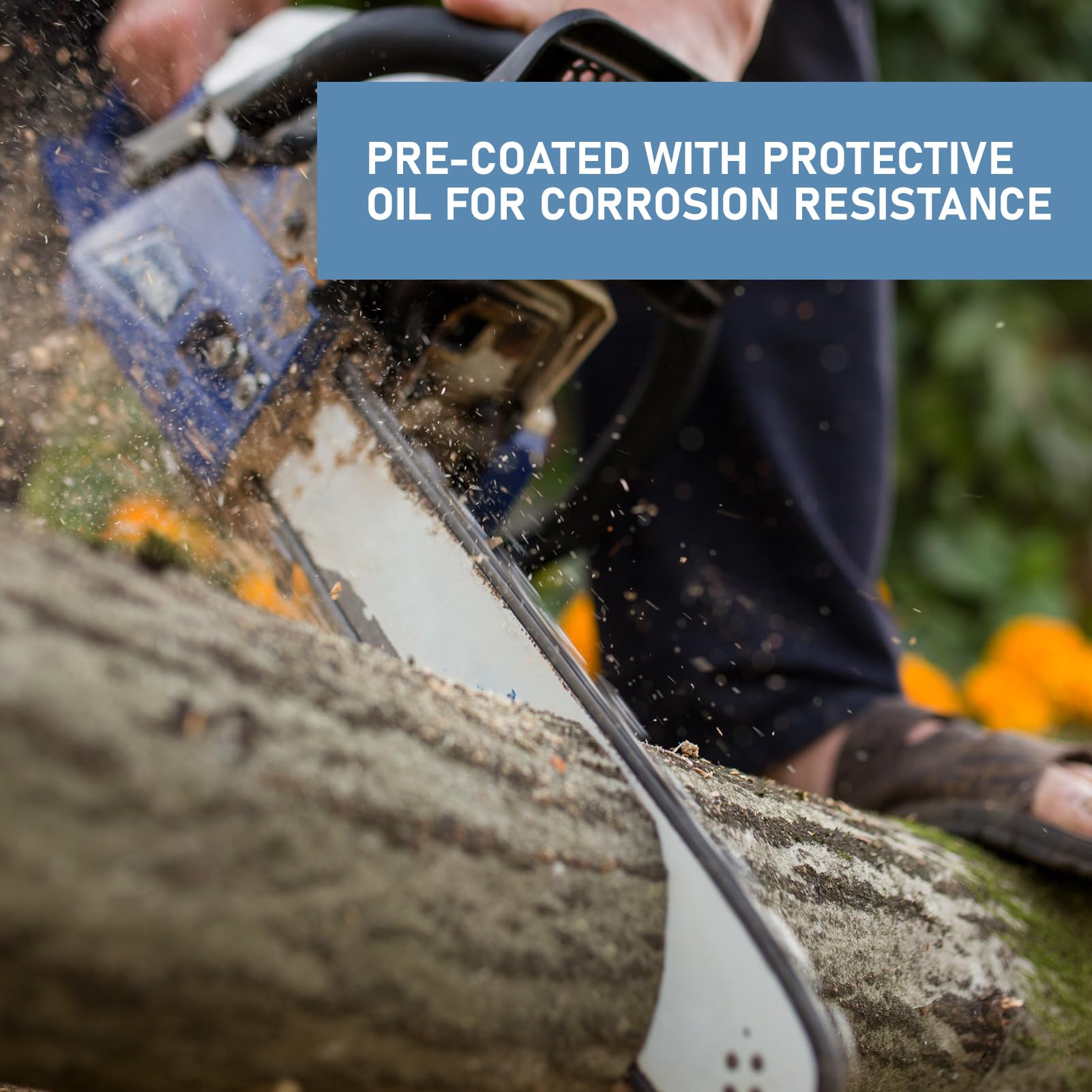 Cutwin product safety label and ANSI mark ensuring low-kickback compliance
