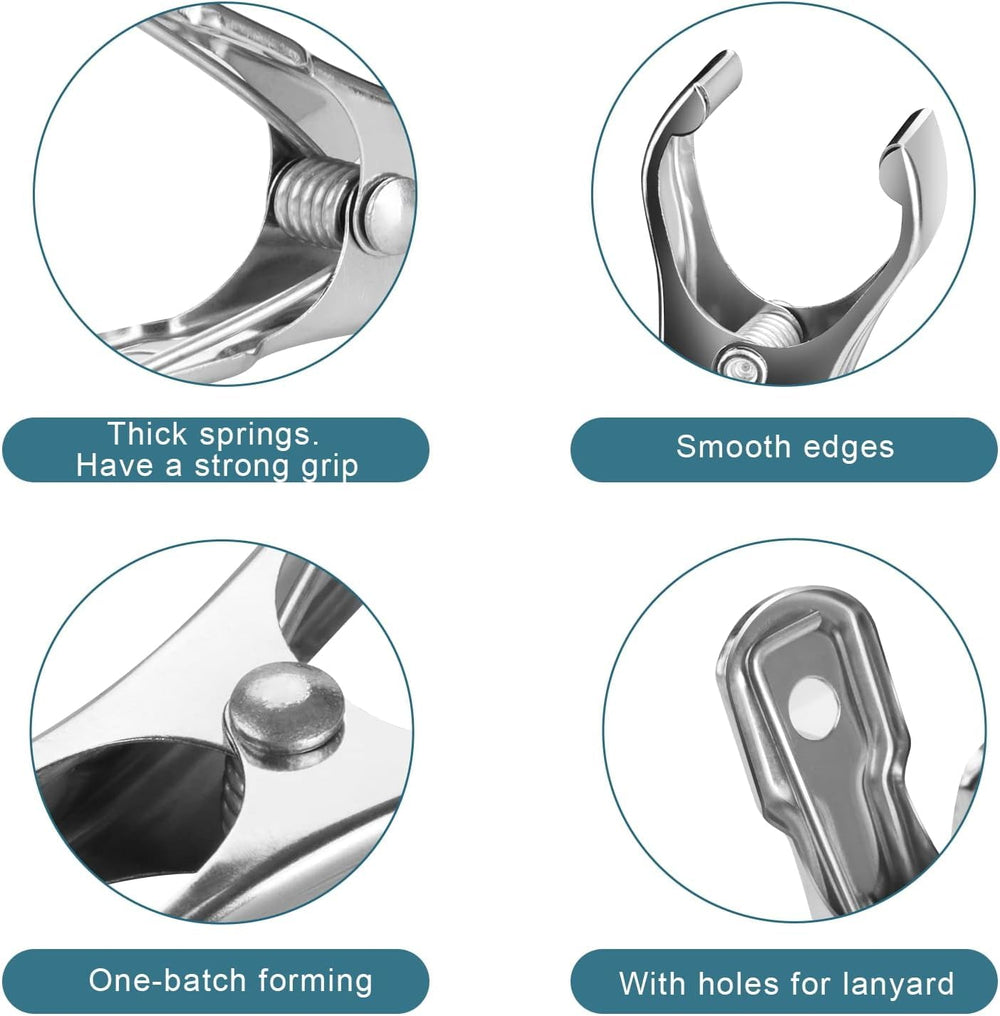 Cuxeedi clips securing garden netting keeping plants covered