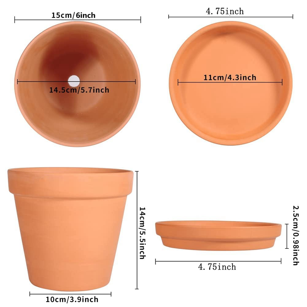 CUZZME close-up terracotta texture showing breathable surface for healthy roots