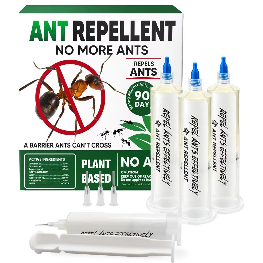 CVKDGJD front packaging showing 4-piece ant repellent and coverage benefit