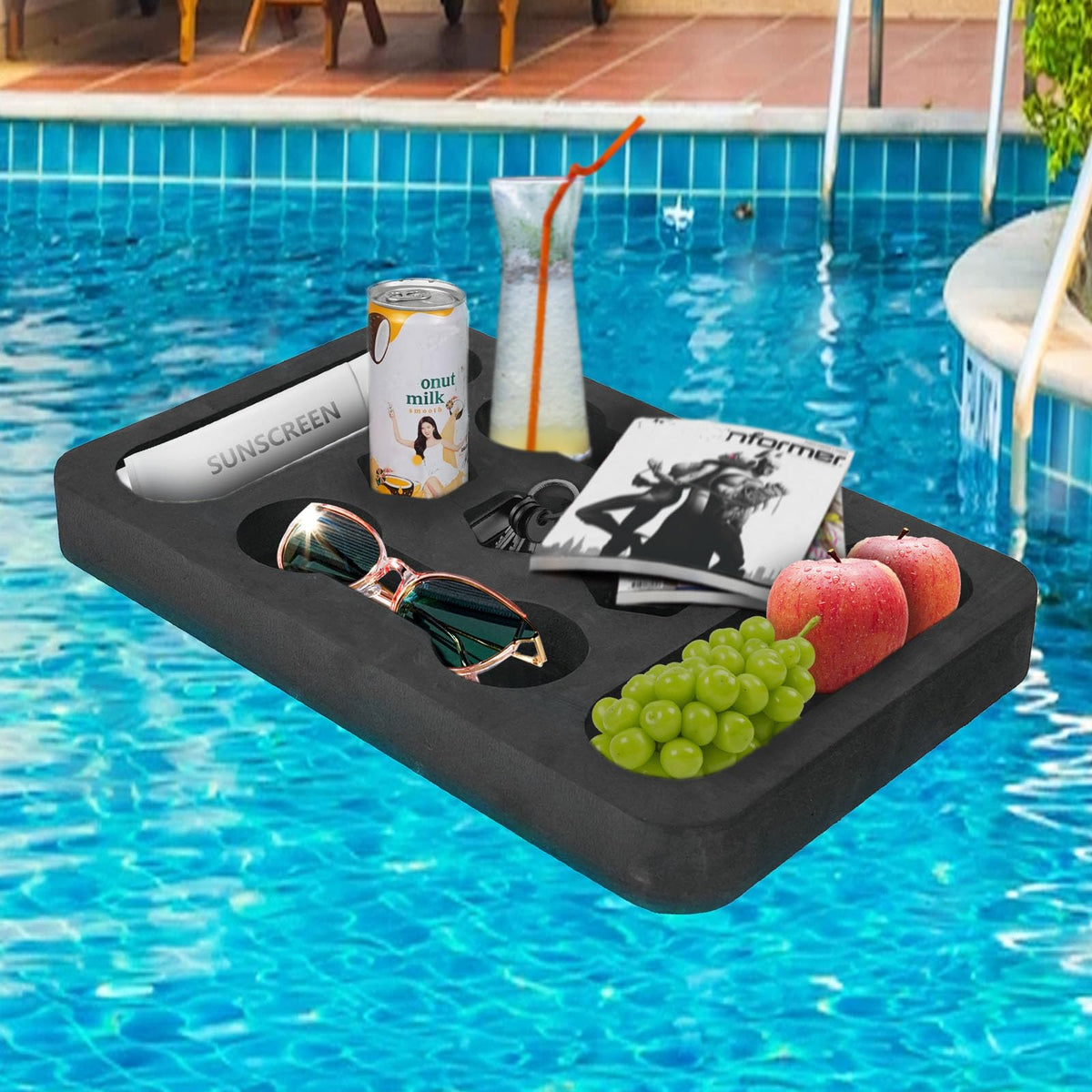CY ShineLing front view showing floating tray ready to use and its compact size benefit