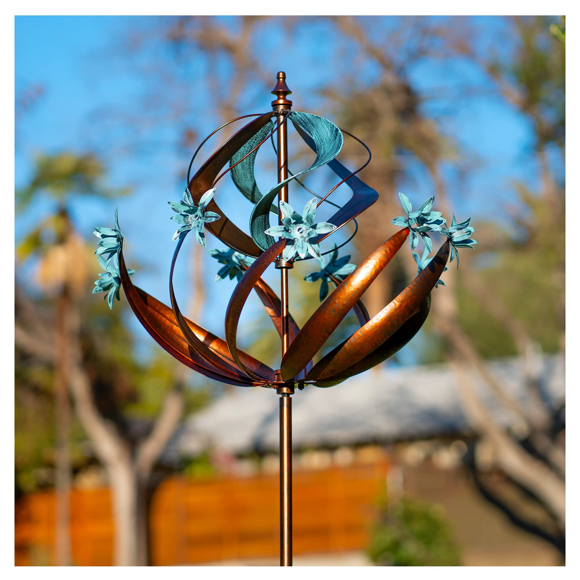 Cyan Oasis front view full height showing dramatic vertical garden focal point