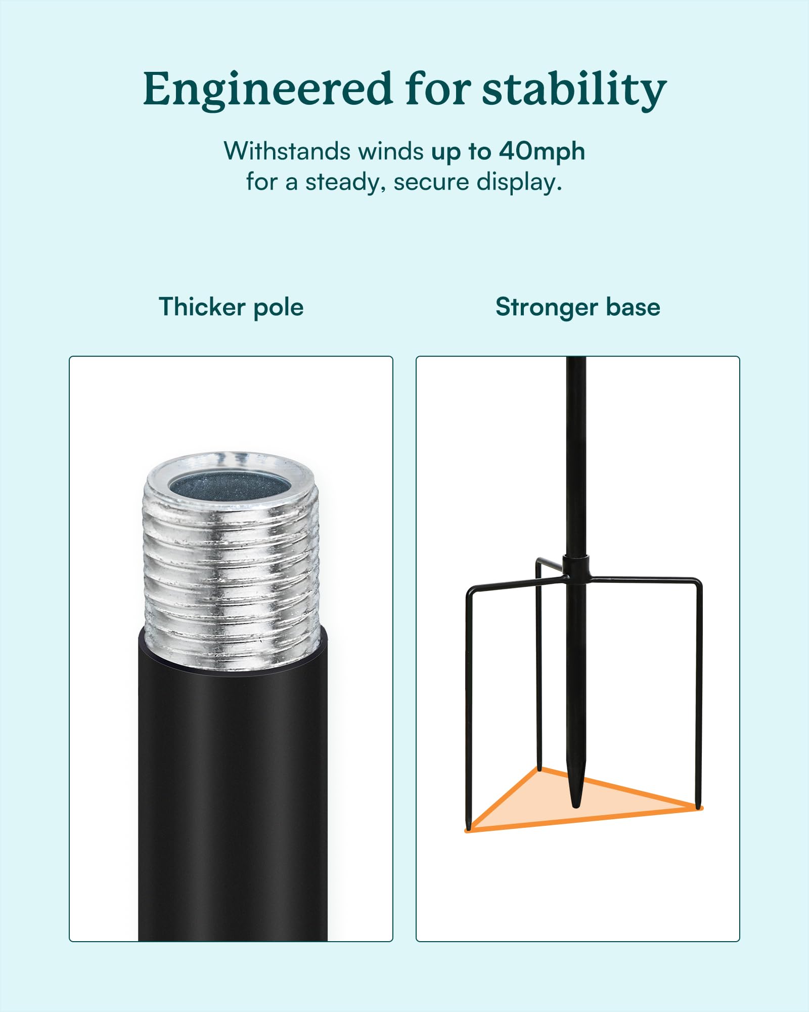 Cyan Oasis night view with LED illuminated globe creating ambient lighting
