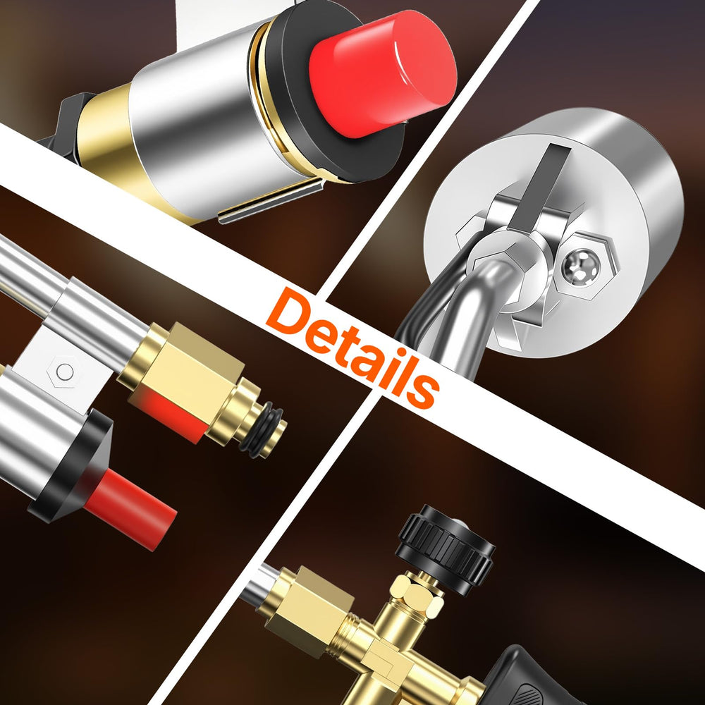 Cybring solid brass fitting closeup, resists leaks and improves durability