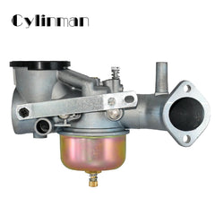 Cylinman carburetor side profile illustrating mounting points and compact design benefit