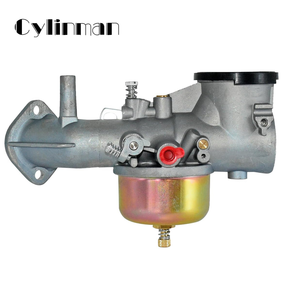 Cylinman carburetor throttle shaft closeup showing linkage area for accurate connection