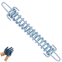 CYM-INSIST front view of 12-pack springs showing durable galvanized finish and convenience