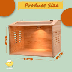 Cyzarize wooden frame detail highlighting tung wood construction and durable build