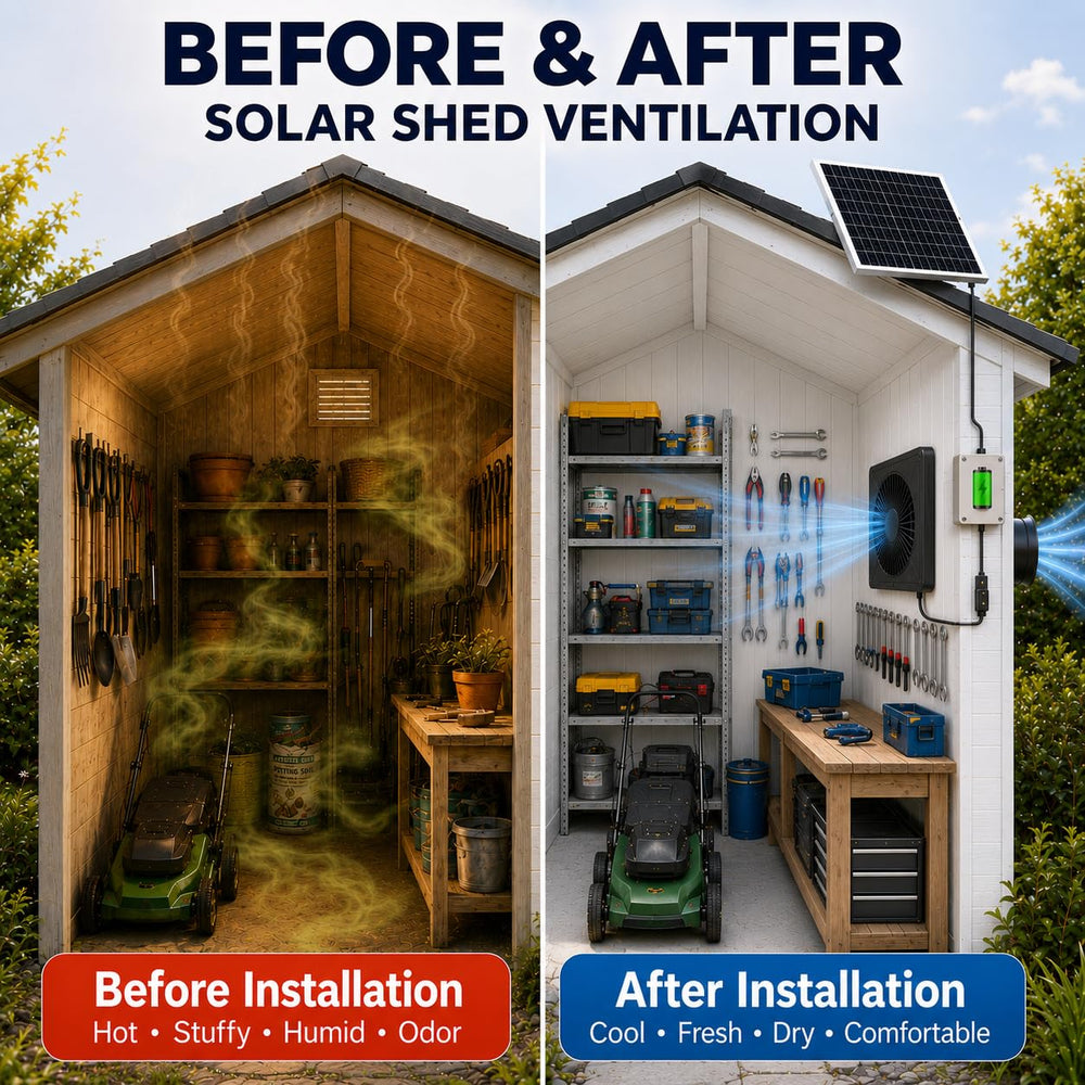 CZPZJC fan installed in a chicken coop wall promoting steady ventilation and healthier air circulation