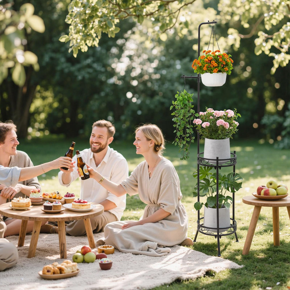 CZWL&HG outdoor patio setup shows weatherproof finish and stylish garden display