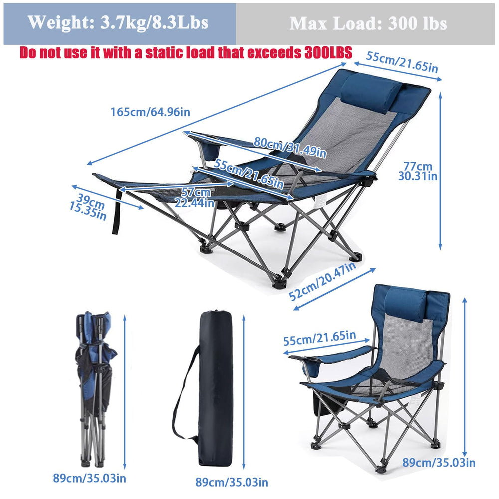 D LIAN DONG detachable footrest detail highlighting adjustable comfort