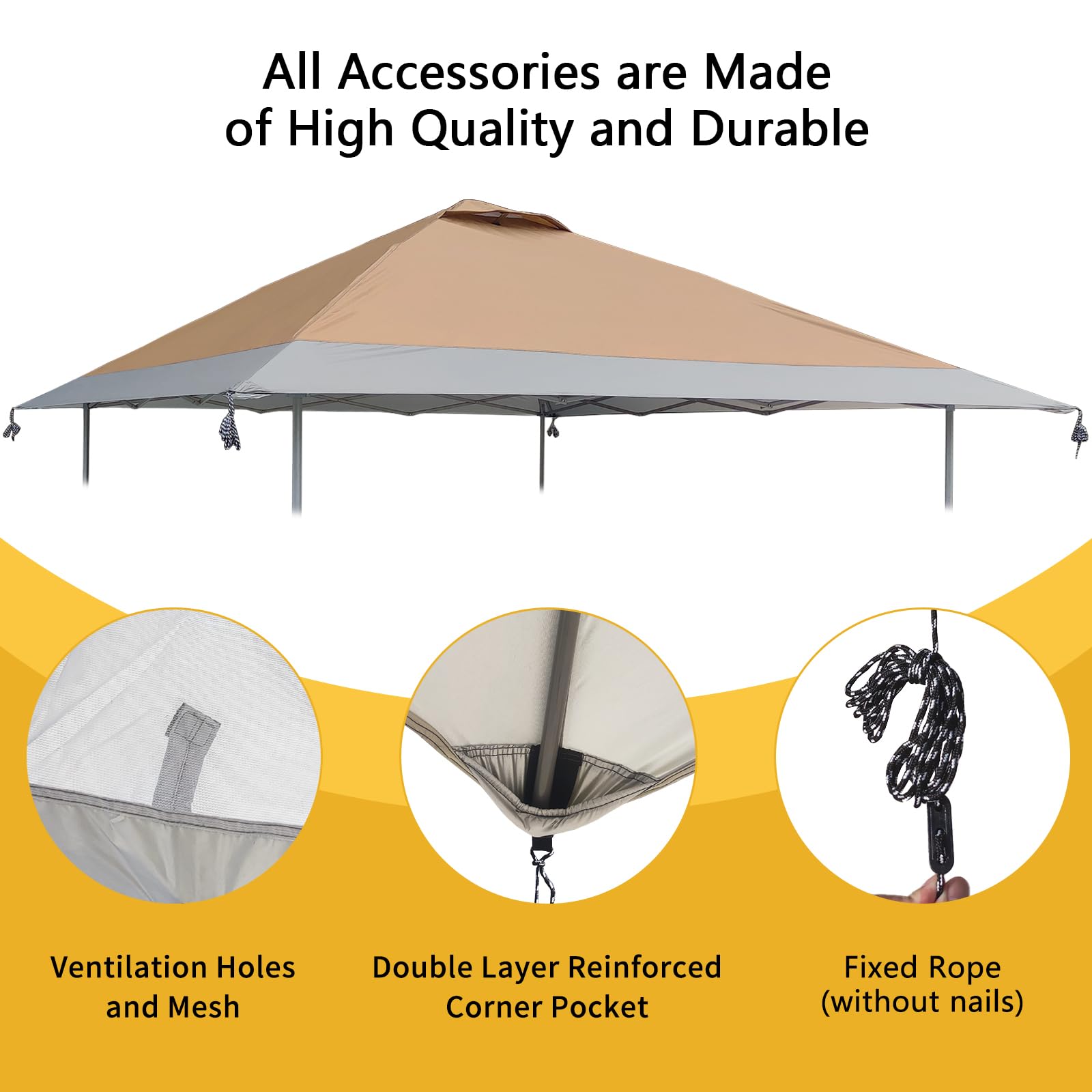 D&ONEHOS air vent detail highlighting improved airflow and cooler canopy interior