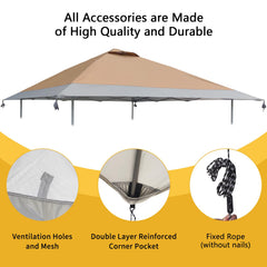 D&ONEHOS air vent detail highlighting improved airflow and cooler canopy interior
