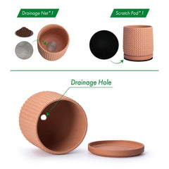 D'vine Dev visible drainage hole ensuring healthy root aeration and water flow