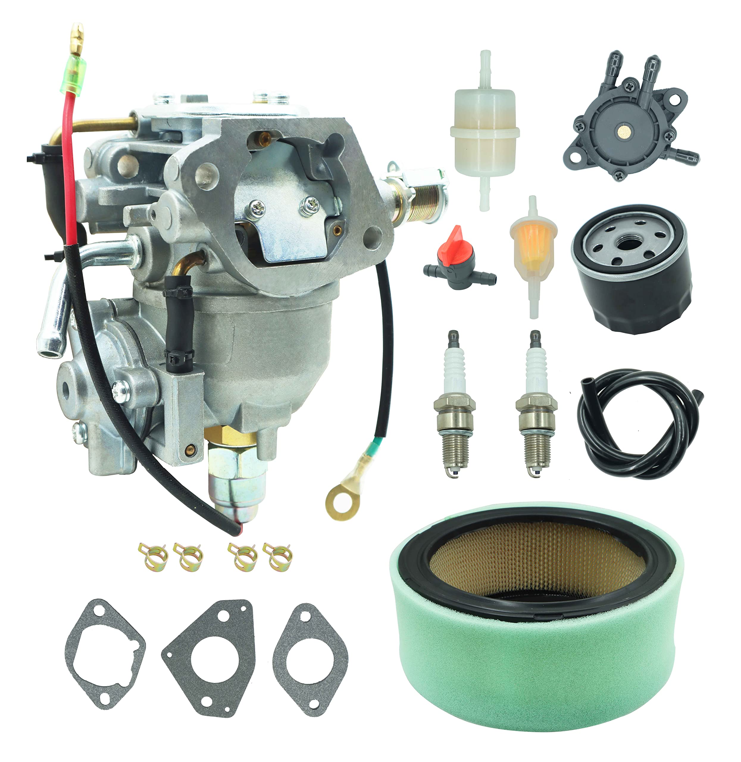 DABAZUALY carburetor front view showing mounting ports and reliable fit