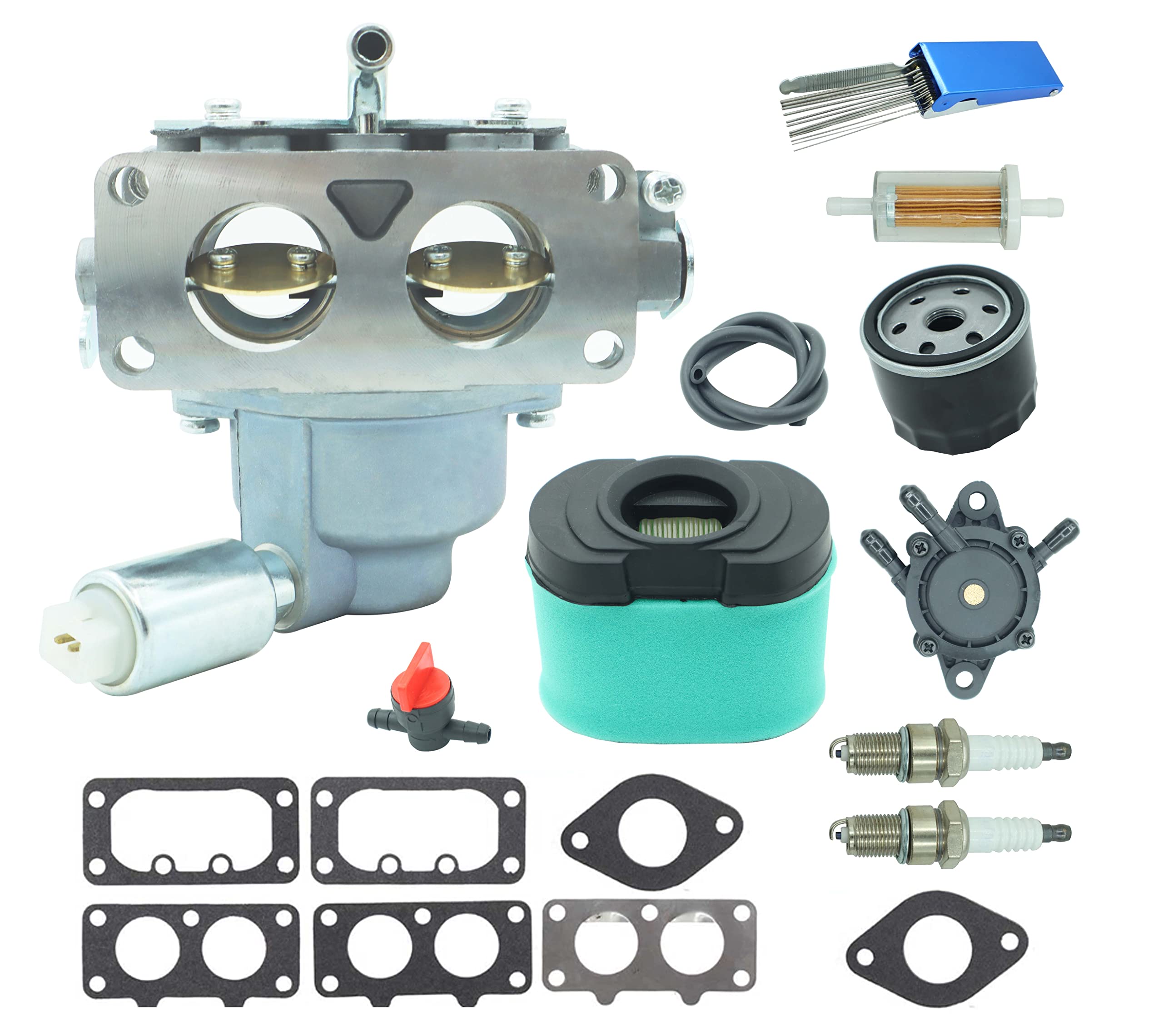 DABAZUALY carburetor front view showing mounting points for easy fitment