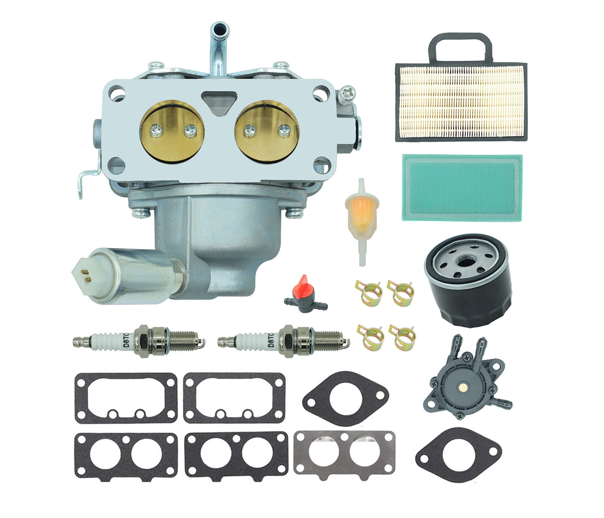 DABAZUALY carburetor front view showing precise fit and reliable replacement