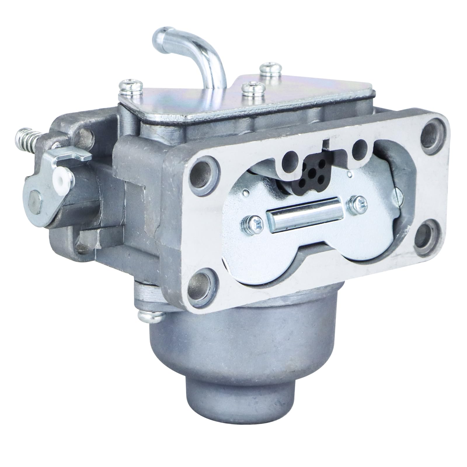 DABAZUALY carburetor during mower installation illustrating easy DIY replacement