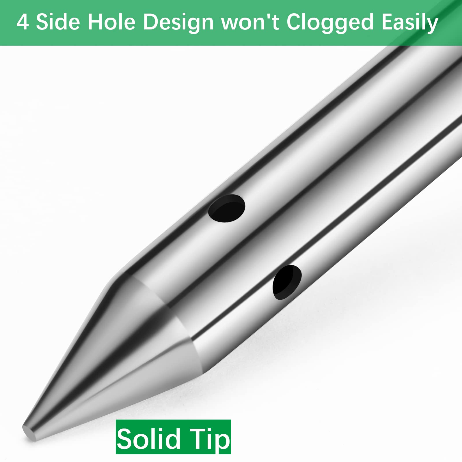 DACK in use with spike inserted deep into soil to reach root zone