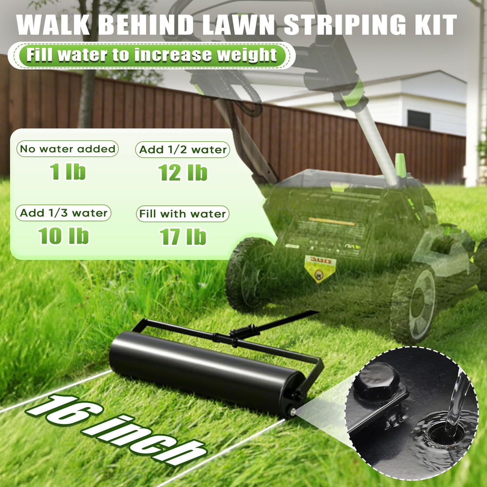 DACK patterned lawn after mow showing visible stripes and improved curb appeal benefit
