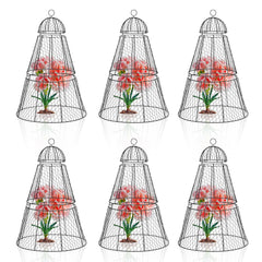 Dadywheels front view of six cloches showing full coverage and easy setup