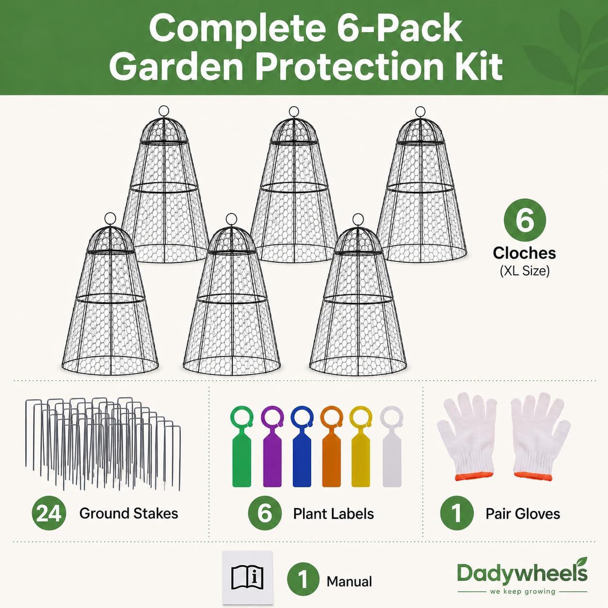 Dadywheels top ring detail for easy lifting without damaging plants