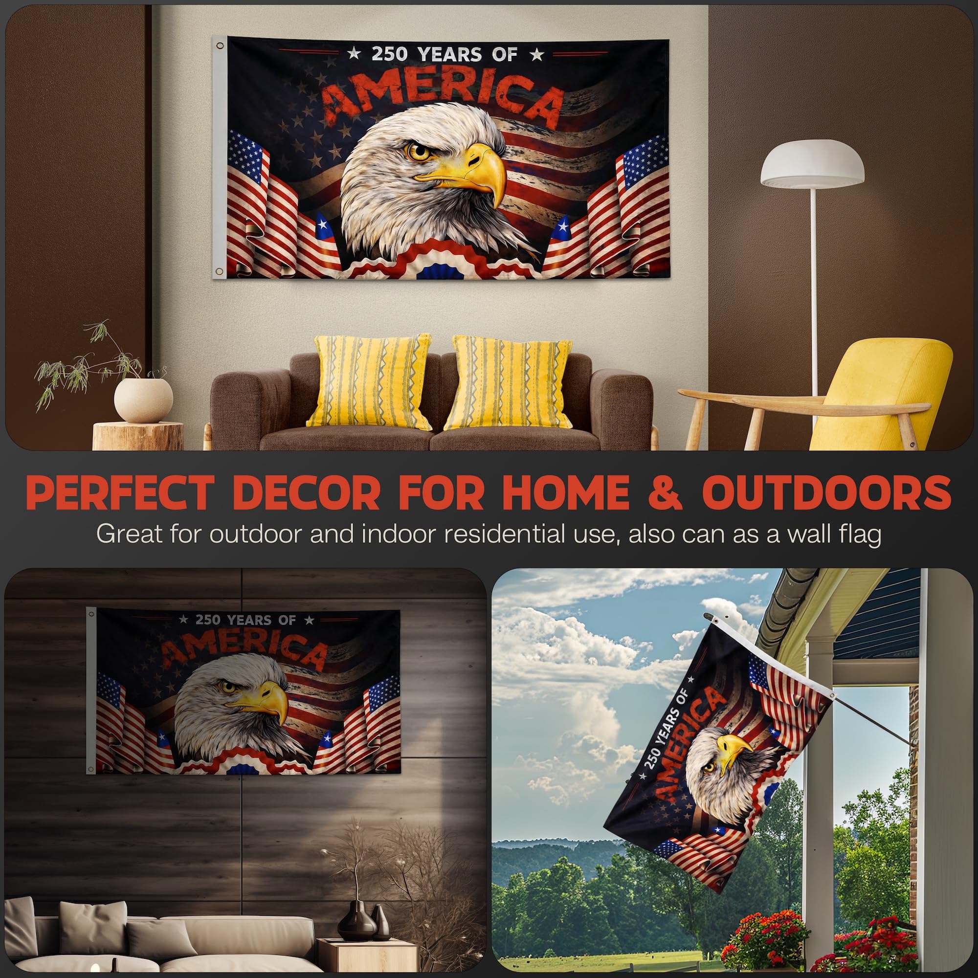 Dagera flag folded as a gift showing premium presentation for veterans and family