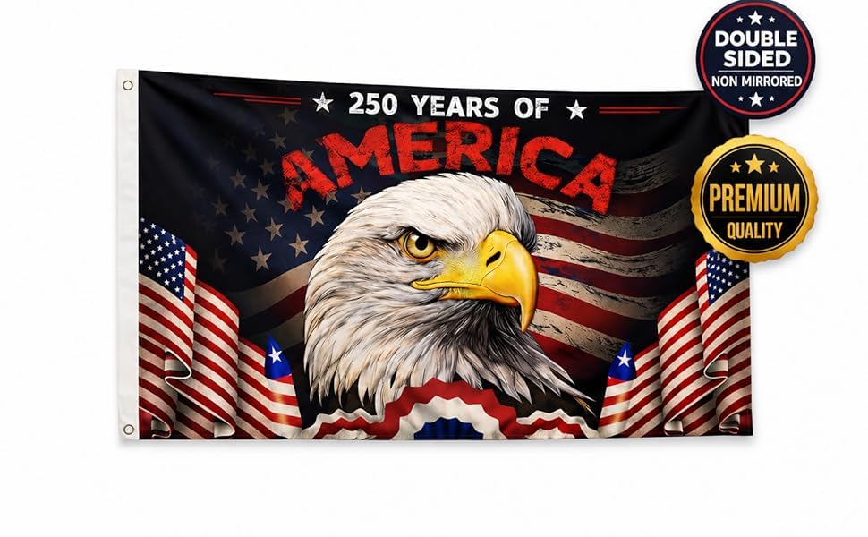 Dagera flag mounted on a pole outdoors demonstrating wind resistance and bold display