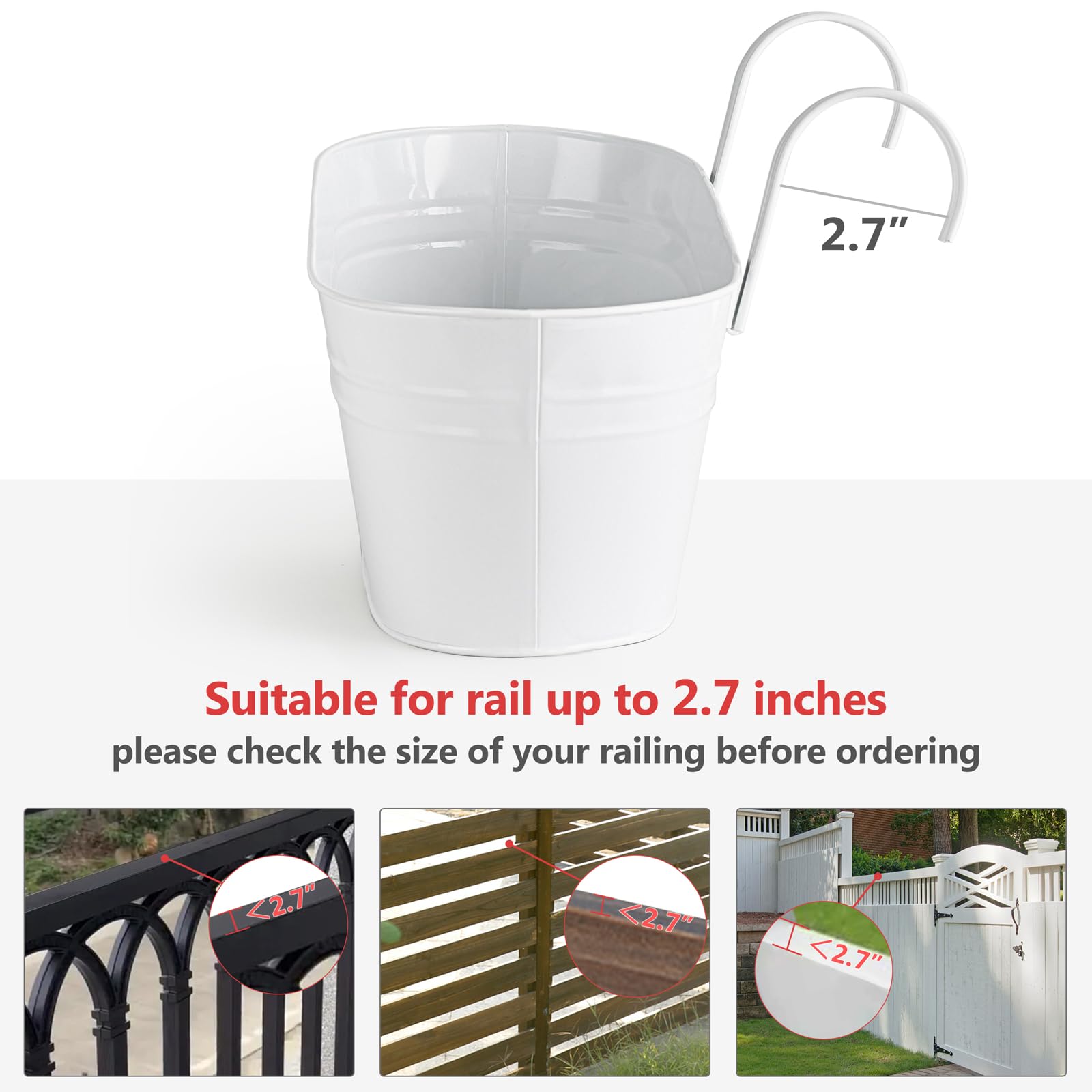 Dahey size comparison with hand and ruler showing planter scale advantage