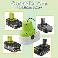 DAIERTEK close-up of waterproof DC plug protecting connection and enabling outdoor reliability