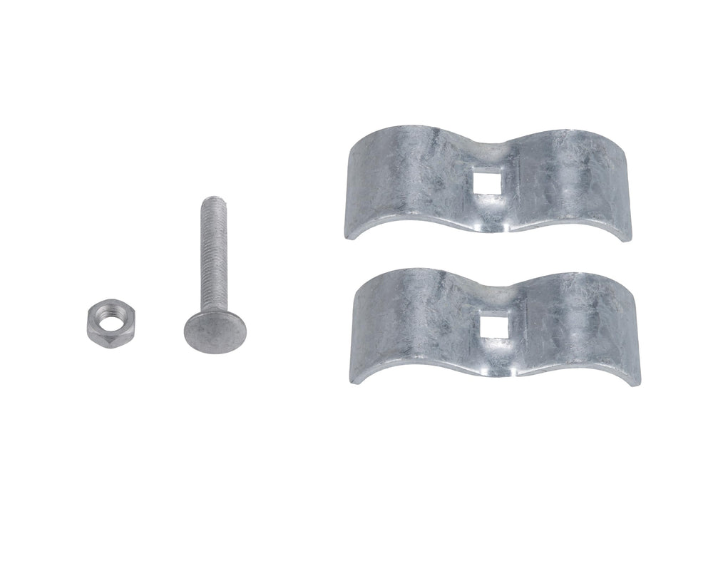 Dailydanny clamp assembled on round rail demonstrating secure panel connection