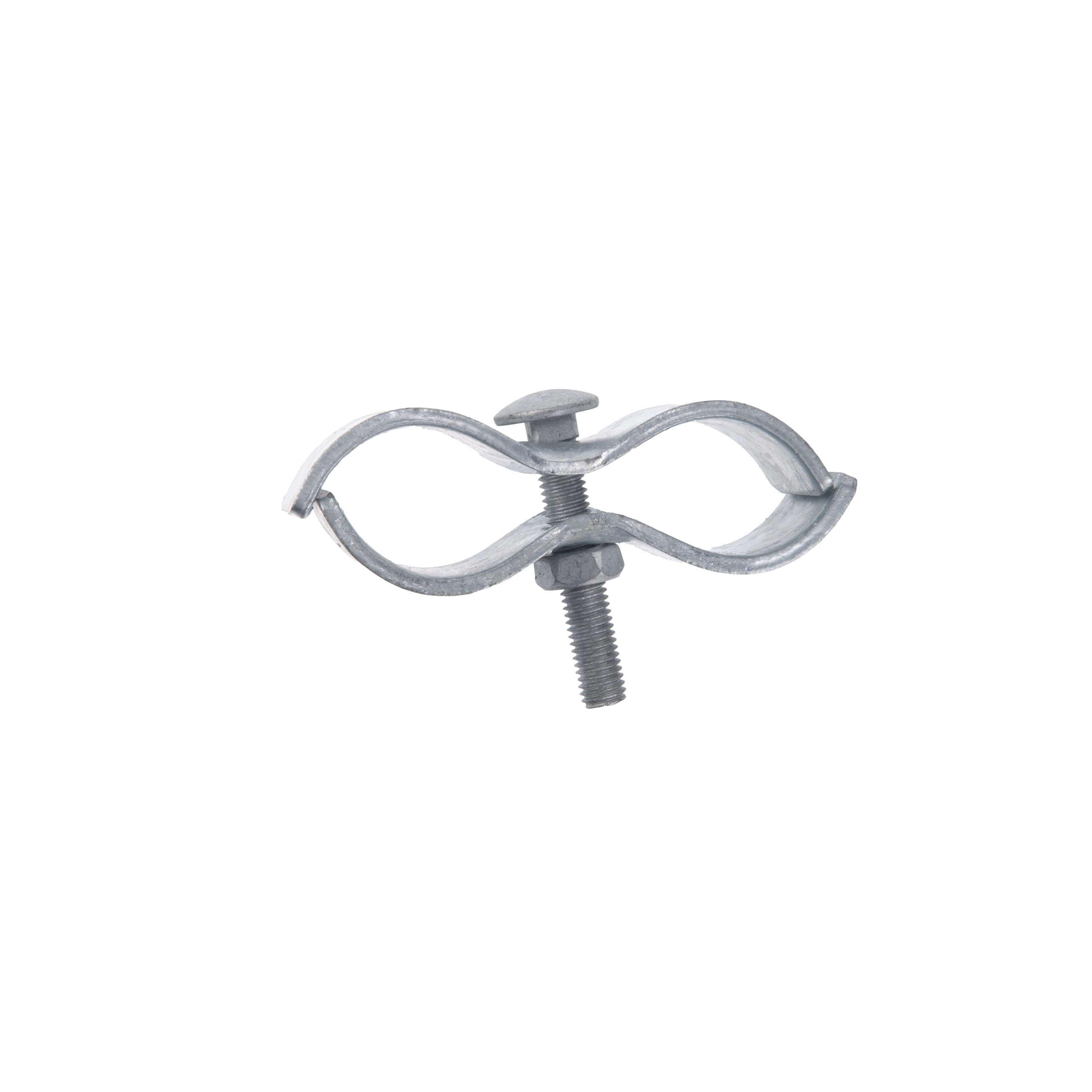 Close-up of Dailydanny galvanized clamp texture highlighting rust-resistant finish
