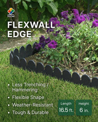 DAIM close-up of plastic texture highlighting flexible weatherproof material advantage