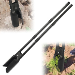 DAKEPOLE front view showing full 55-inch post hole digger for efficient digging