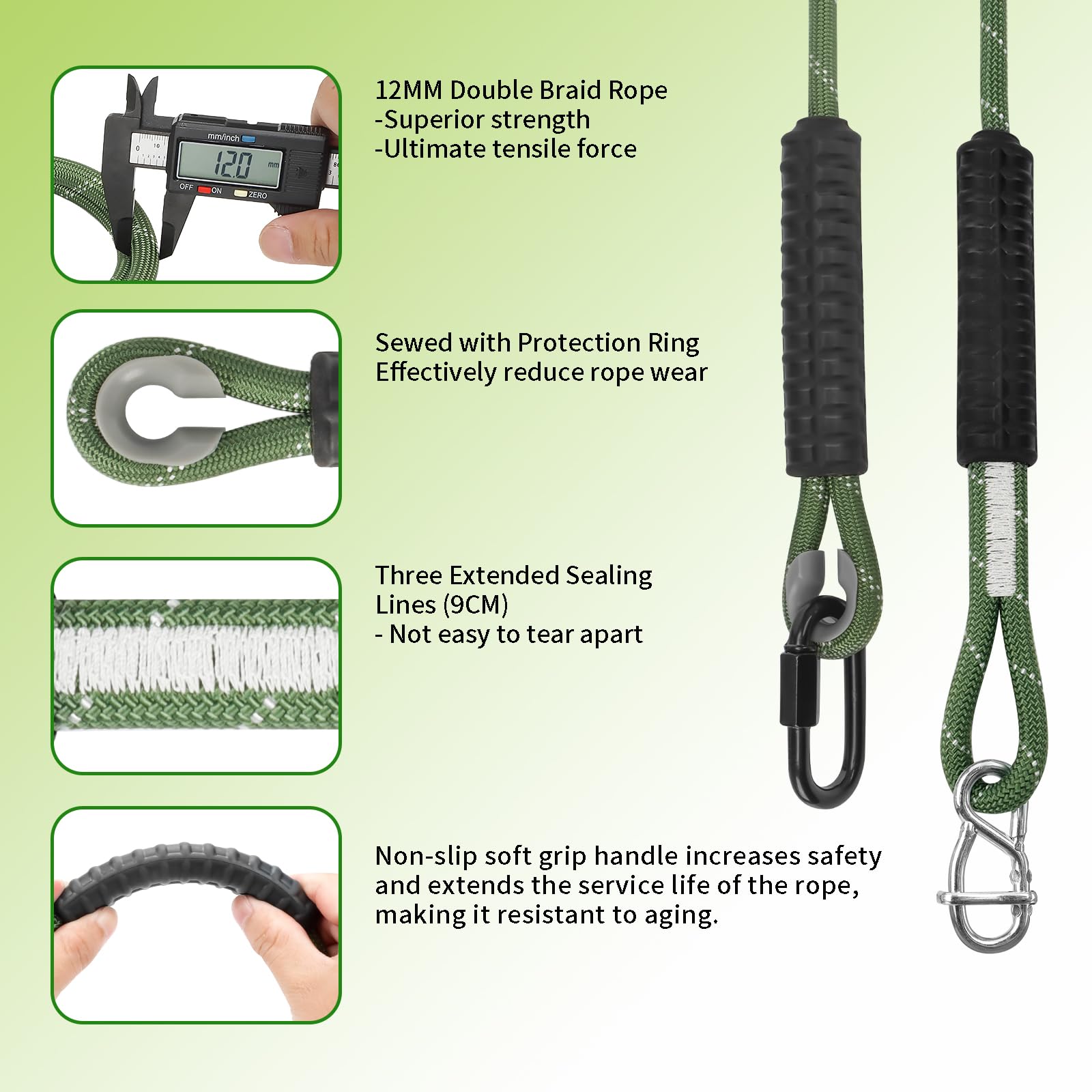 Dakzhou soft rubber hand grip close-up for gentle hand comfort