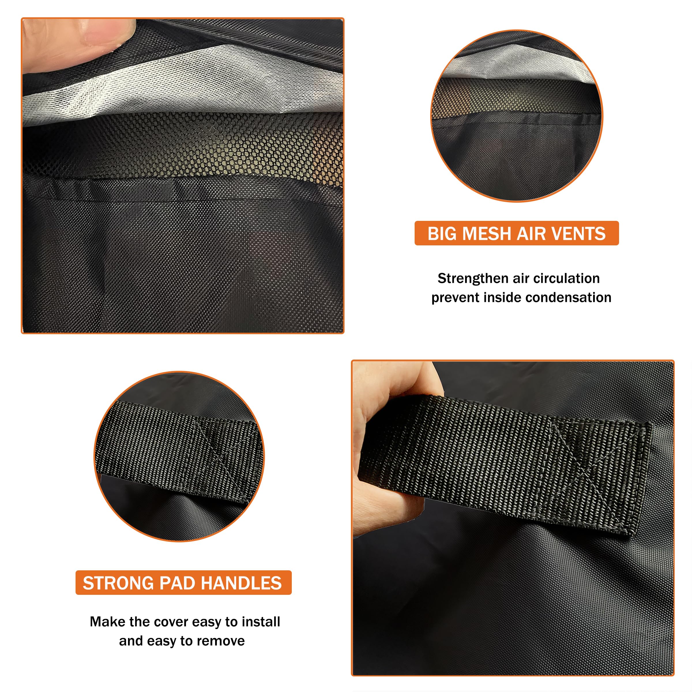 Dalema air vent and handle improving airflow and easy removal