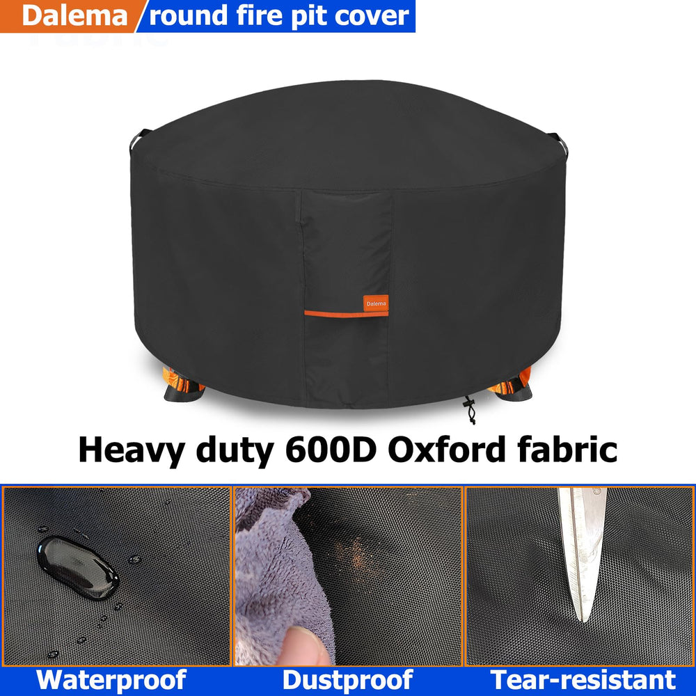 Dalema buckle straps and adjustable hem cord securing cover in wind