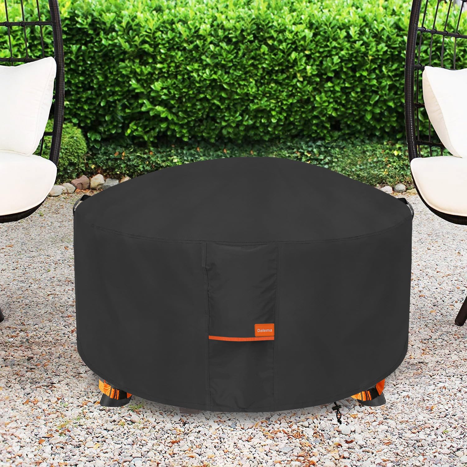 Dalema cover next to tape measure showing correct 38-inch fit