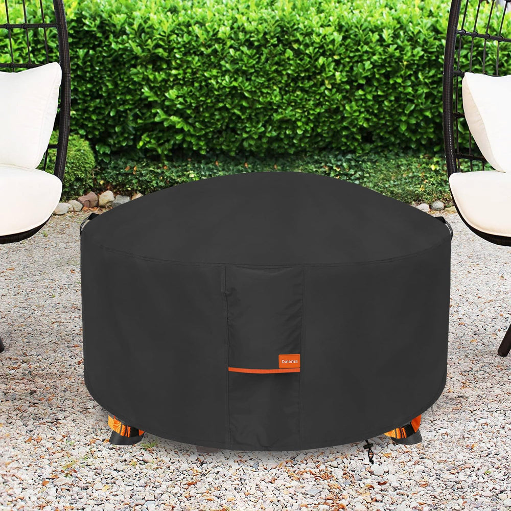 Dalema cover next to tape measure showing correct 38-inch fit