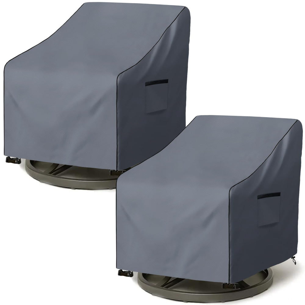 Dalema front view of cover protecting swivel chair with full fit and clean look