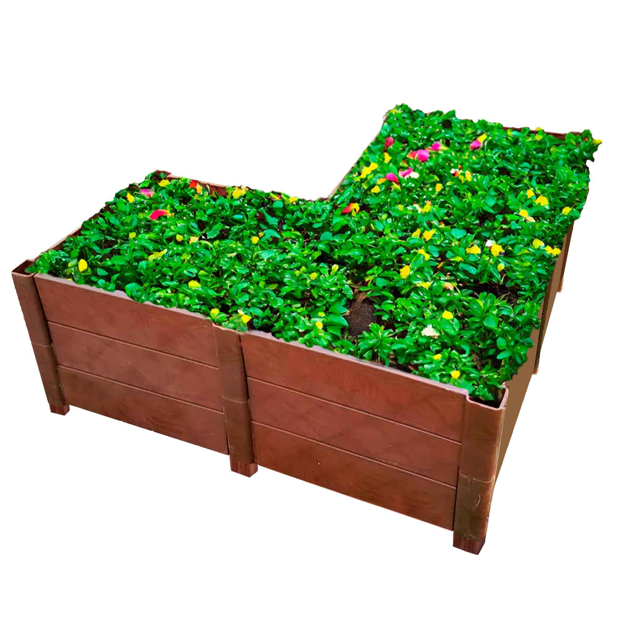 Dalen faux wood starter pack front view showing compact kit and quick setup benefit