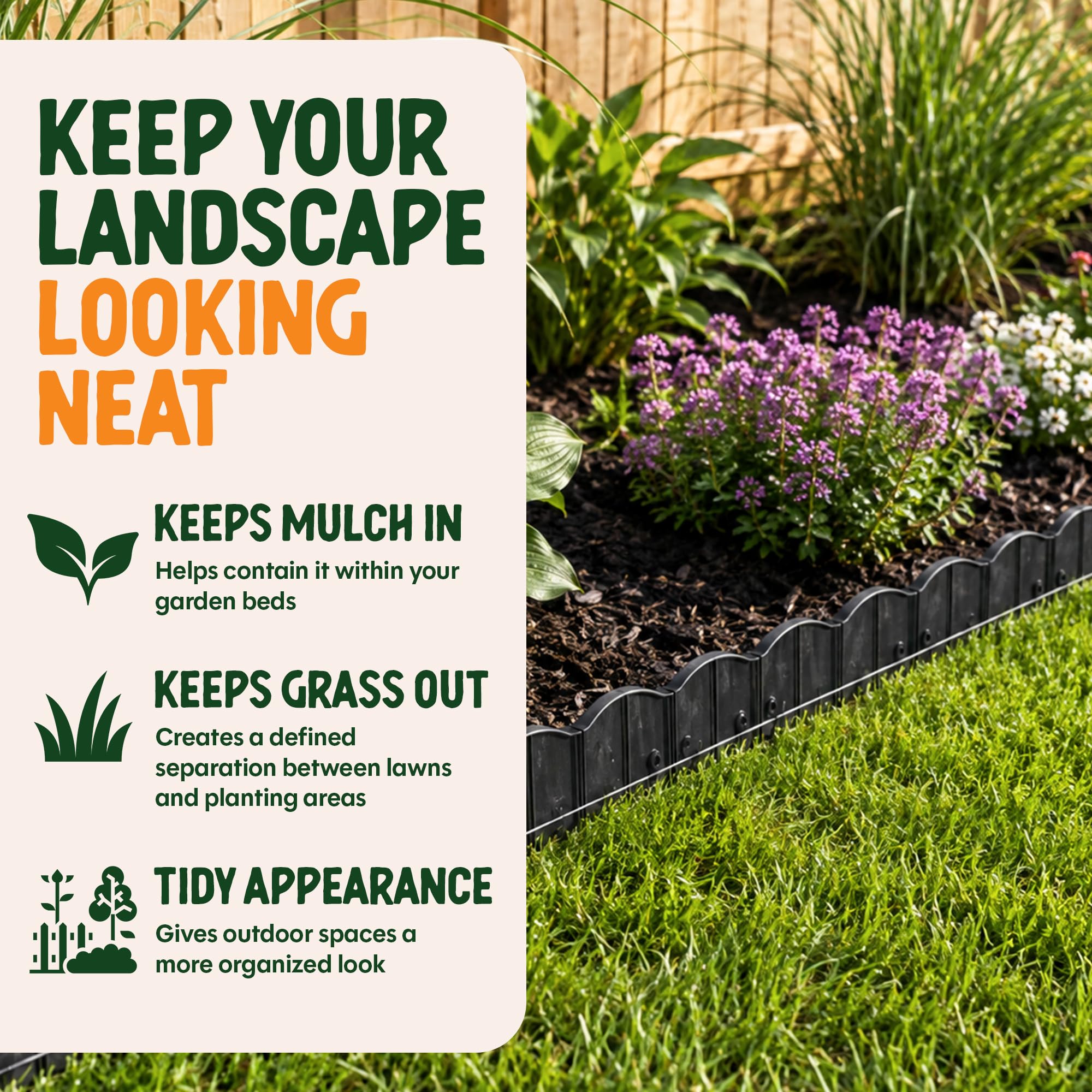 Dalen HammerEdge in a landscaped yard demonstrating a tidy professional finish